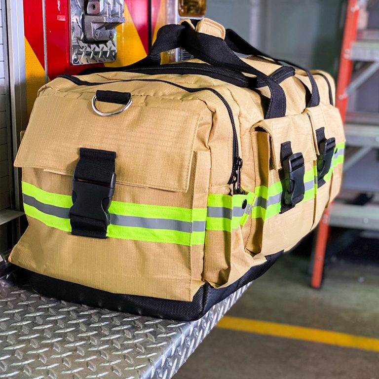 Gold Fireflex® Duffle Bag GCS Firefighter Merchandise