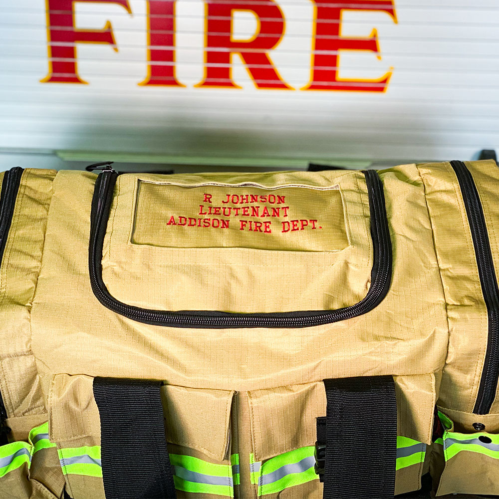 XL Firefighter Step-in Turnout Gear Bag w/Wheels - 32921 – FiremanBags